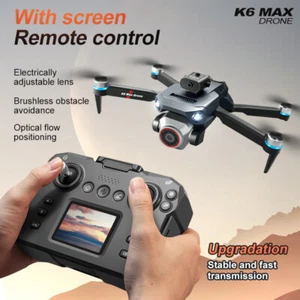 2024 New K6 Max Drone Camera Optical Flow Location Best Drone w/ Screen Control - Picture 1 of 25