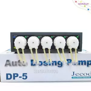 Jebao Auto Dosing Pump DP-5 DP-2 DP-3 DP-4 Marine Aquarium Coral Reef Fish Tank - Picture 1 of 16