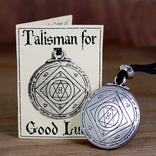Talisman for Good Luck Pendant Seal of Solomon Amulet Hermetic kabbalah ...