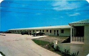 SEA SPRAY LODGE, DAYTONA BEACH, FLORIDA, VINTAGE POSTCARD - Picture 1 of 2