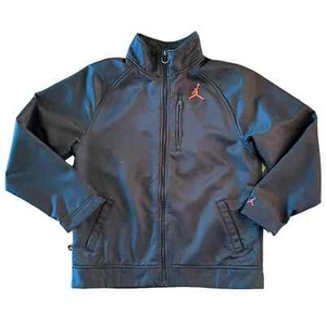 Vintage Nike Air Jordan Boy’s Jumpman Jacket Black - Size Large 12-13Y - Picture 1 of 8