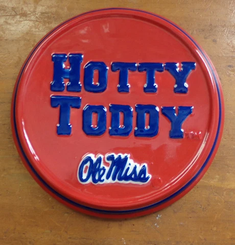 UNIVERSITY OF MISSISSIPPI OLE MISS REBELS HOTTY DODDY MINI CERAMIC PLAQUE Cover