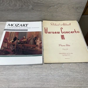 Concierto de Varsovia 1946 Richard Addinsell piano solo y las 21 piezas más populares de Mozart’s - Imagen 1 de 4