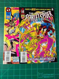 The Amazing Scarlet Spider #1 & #2 Marvel Comics 1995 Ben Reilly Key Issues - Picture 1 of 23