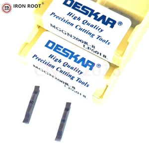 DESKAR 10P MGGN200R-8 LF6018 Nut Hartmetall Klinge CNC Metall Drehmaschine Werkzeug MGEHR - Bild 1 von 6