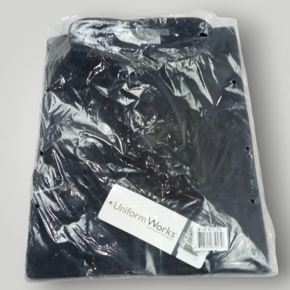 NWT Chef Works Men's Formal Button Shirt 2XL Restaurant Food Server Uniform B10 - Image 1 of 3