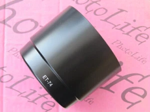 ET-74 Lens Hood For Canon EF 70-200mm f/4.0 L USM Lens - Picture 1 of 4