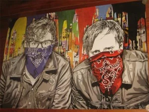 THE BLACK KEYS - HAND SIGNED COMMEMORATIVE CONCERT EVENT POSTER - 24 X 36 - Picture 1 of 1