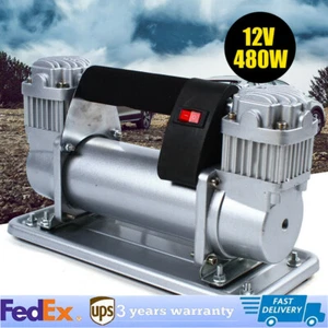 12V 150 PSI Heavy Duty Portable Air Compressor Car Tire Inflator Electric Pump - Picture 1 of 13