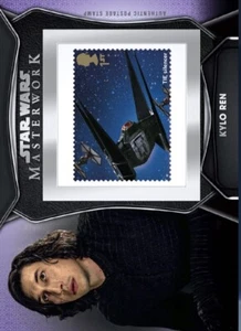 [DIGITAL CARD] Topps Star Wars - Kylo Ren - Masterwork Stamp 22 W1 - Purple - Picture 1 of 1