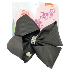 Girls Hair Bows Clip JoJo Siwa Bow Collection Black Medium Girl Accessories - Picture 1 of 5