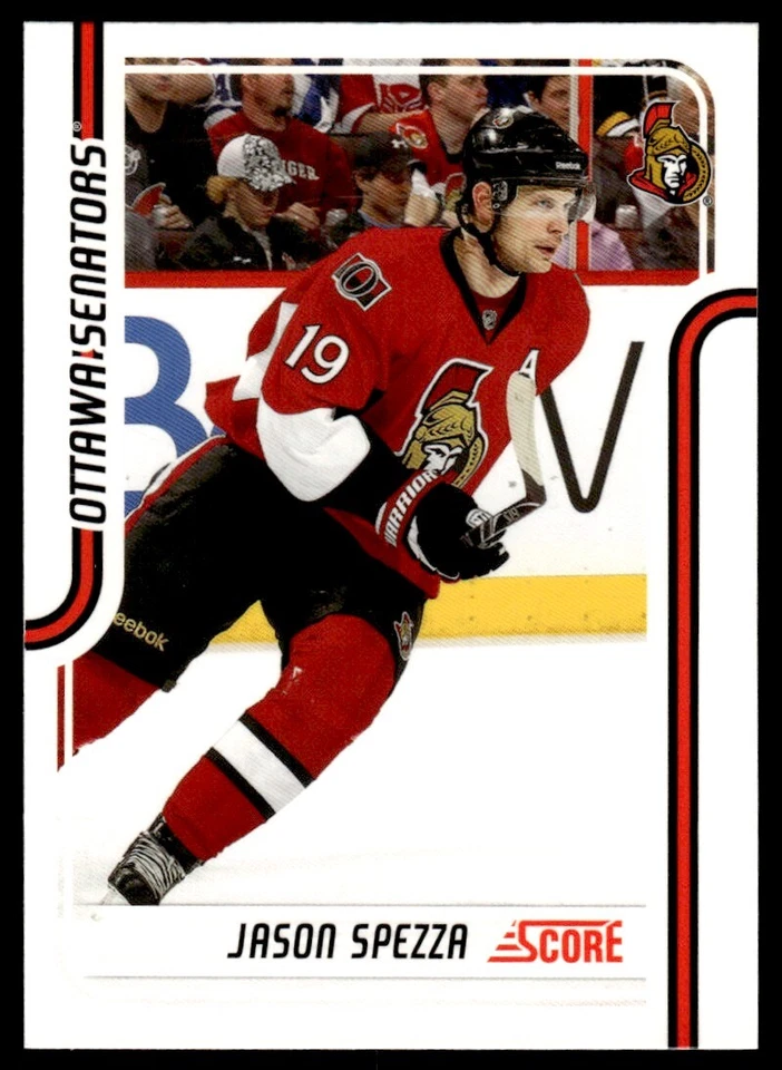 2011-12 SCORE GLOSSY Jason Spezza Ottawa #321 - Image 1 of 2