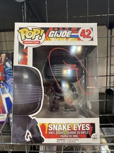 RAY PARK AUTOGRAPHED SNAKE EYES FUNKO POP G.I JOE AUTO+JSA COA! - Picture 1 of 9
