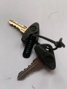New BMW motorcycle ignition keys. Set of 2 keys. Number H21243P unknown year - Picture 1 of 1