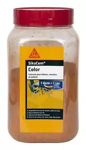 sikacim color – Colorante in polvere per cemento calce e gesso arancione 115992 - Foto 1 di 6