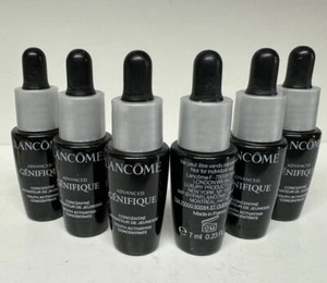 6 Lancome Advanced Genifique Youth Activating Concentrate Serum 0.28 oz/8 ml Ea - Picture 1 of 2