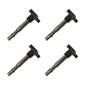 SET-SIUF575T-4 Ignition Coils Set of 4 for VW Audi A8 Quattro Q3 A5 CC A4 Q5 A6 - Picture 1 of 3