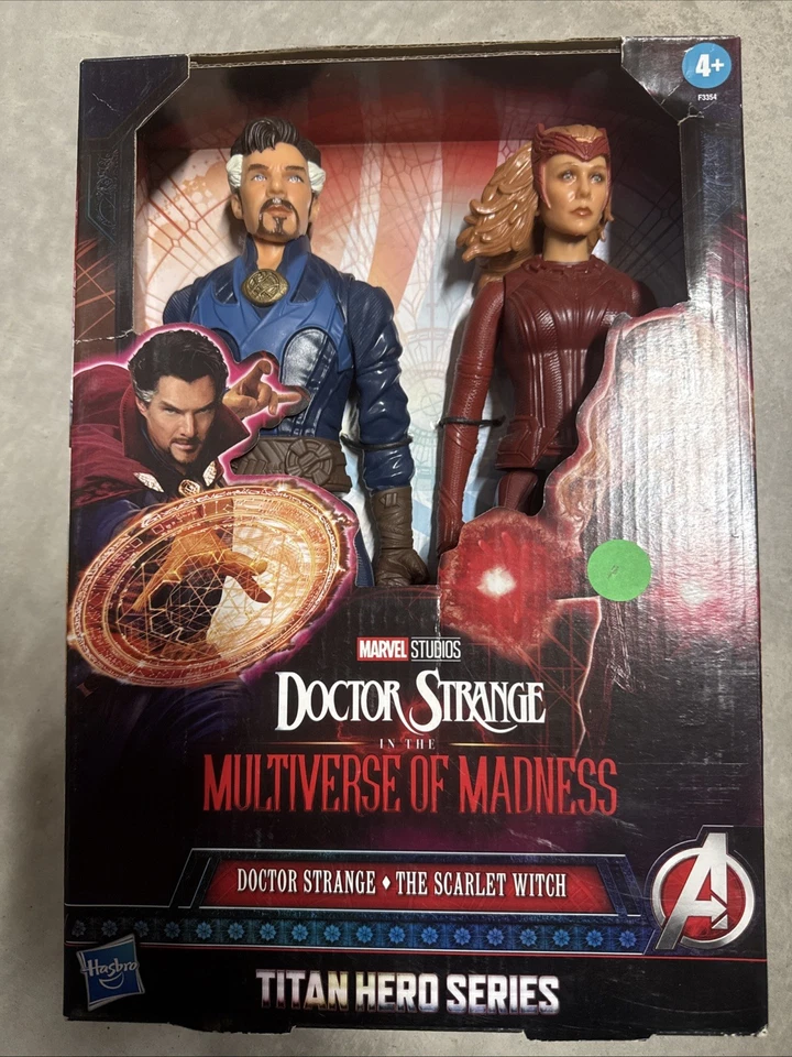 Marvel Titan Hero Series 2022: Dr. FIGURAS DE ACCIÓN DE BRUJA EXTRAÑA / ESCARLATA 12" Foto 1 de 1