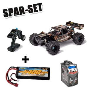 Carson 409064 1:8 King of Dirt Pickup 4S RTR + 2x LiPo Akku + 80W Lader Spar-Set - Bild 1 von 4