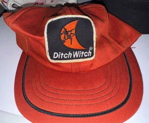 Vintage Snap Back Ditch Witch Solid Panel Hat Vintage SnapBack - Picture 1 of 4