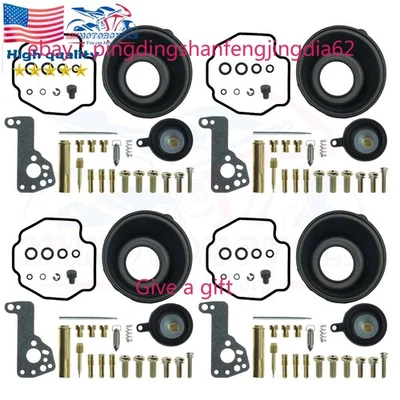 4pcs For Yamaha VMX12 V-Max 1200 XVZ1300 Venture Carburetor Repair Kits-US stock - Image 1 of 4