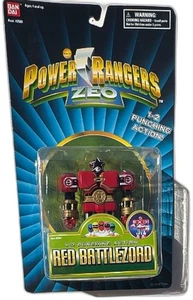 Figura Bandai Power Rangers Zeo Red Battlezord 1-2 Punching Action 1996 Sin usar, en caja - Imagen 1 de 7
