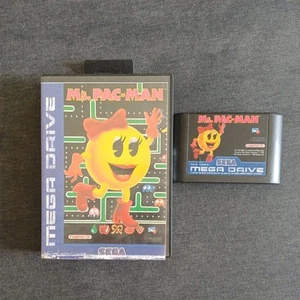 Ms. PAC-MAN - Sega Megadrive, Complete with manual, Tested & Working, Namco - Picture 1 of 3