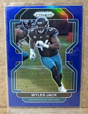 Myles Jack 2021 Panini Prizm SP Dark Blue Retail Exclusive #16 SSP CASE HIT /7? - Image 1 of 2