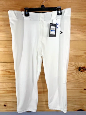 Bragas de béisbol Under Armour Boys Gameday Vanish blancas juveniles XL NUEVAS CON ETIQUETAS pero manchas Foto 1 de 4