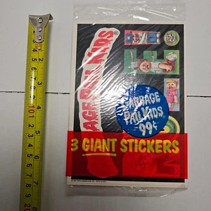 1986 Topps Cards Garbage Pail Kids GPK 3-Pack Giant STICKERS [NEW/NOS/SEALED] - Picture 1 of 2