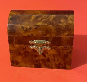 Marokkanisches Thuya Schmuckkästchen klein dekorativ - Bild 1 von 9