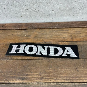 Vintage Honda Decal Mylar 1980s Motocross Superbike Old School BMX 7.5" Shimmer - Picture 1 of 14