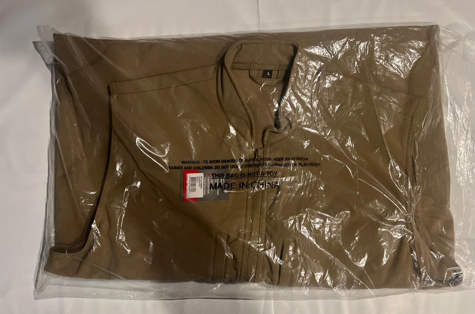 Rothco Concealed Carry Soft Shell Vest - Men's Coyote Brown CCW Tactical Vest - Image 1 of 1