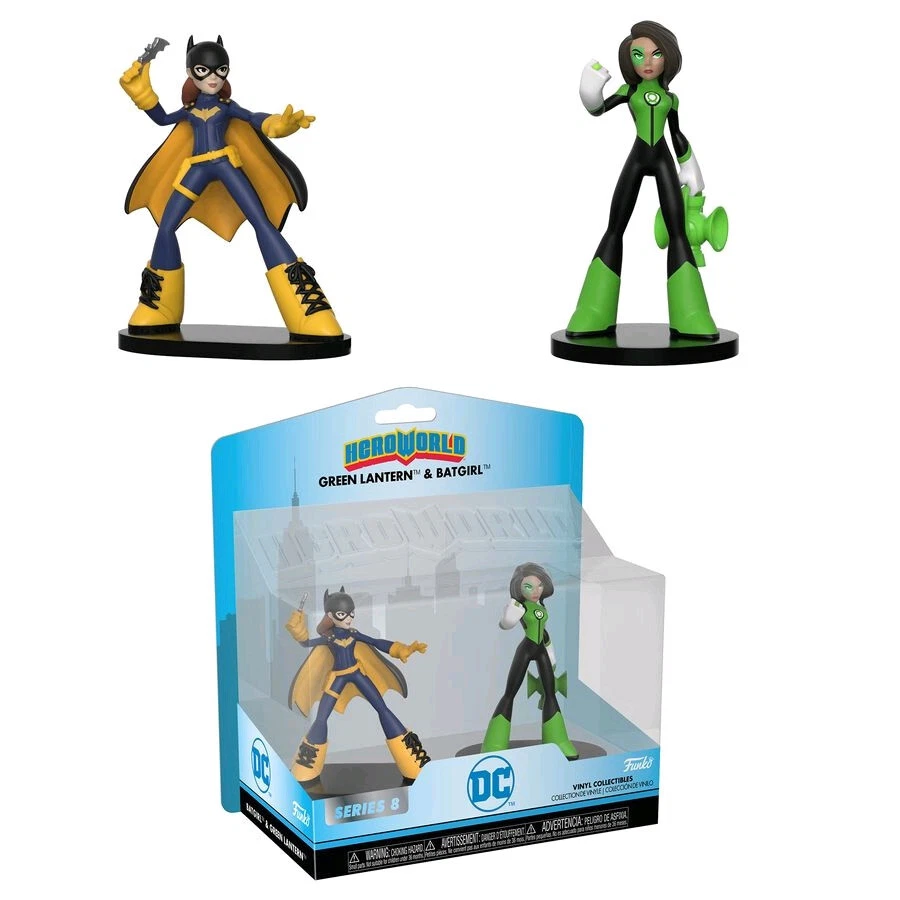 DC Comics - Hero World Batgirl / Green Lantern US Exclusive 2-pack [RS]-FUN30582 - Image 1 of 1