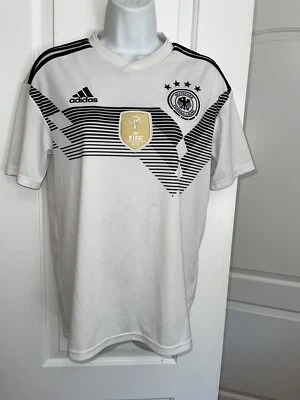 FIFA чемпионов мира 2014 Германии футбол Adidas Джерси Deutscher молодежи XL пятна - Изображение 1 из 4