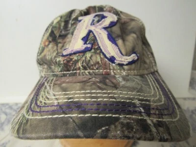 Ladies Remington Firearms Camo / Distressed Look Baseball Hat - Image 1 of 4