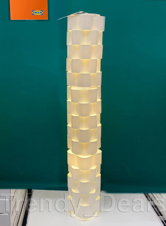 IKEA LÅGTRYCK 15W 54 inch Floor Lamp - White