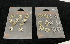 Blue Moon Beads Charms for Jewelry Making 17 Pieces Total Gold & Silver Toned - Picture 1 of 1
