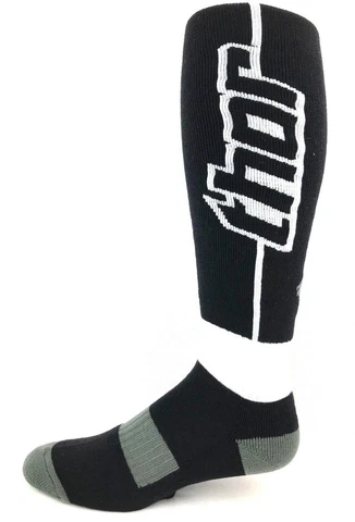 Sock Thor S10 MX Long Black White Gray 3431-0128 and 3431-0127 Cover