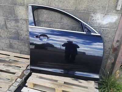 JAGUAR XJ PORTFOLIO 2012 X351 SWB DRIVER RIGHT SIDE FRONT BARE DOOR BLACK PVS - Image 1 of 4