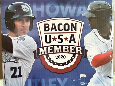 Chase Utley and Ryan Howard 2020 Lehigh Valley IronPigs Bobble Bobblehead SGA - Image 1 of 4