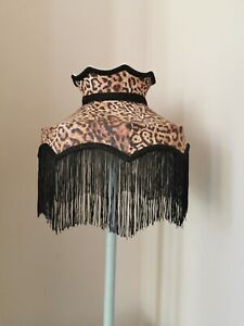 Leopard print Lisa lampshade crown for table light ceiling pendant standard lamp