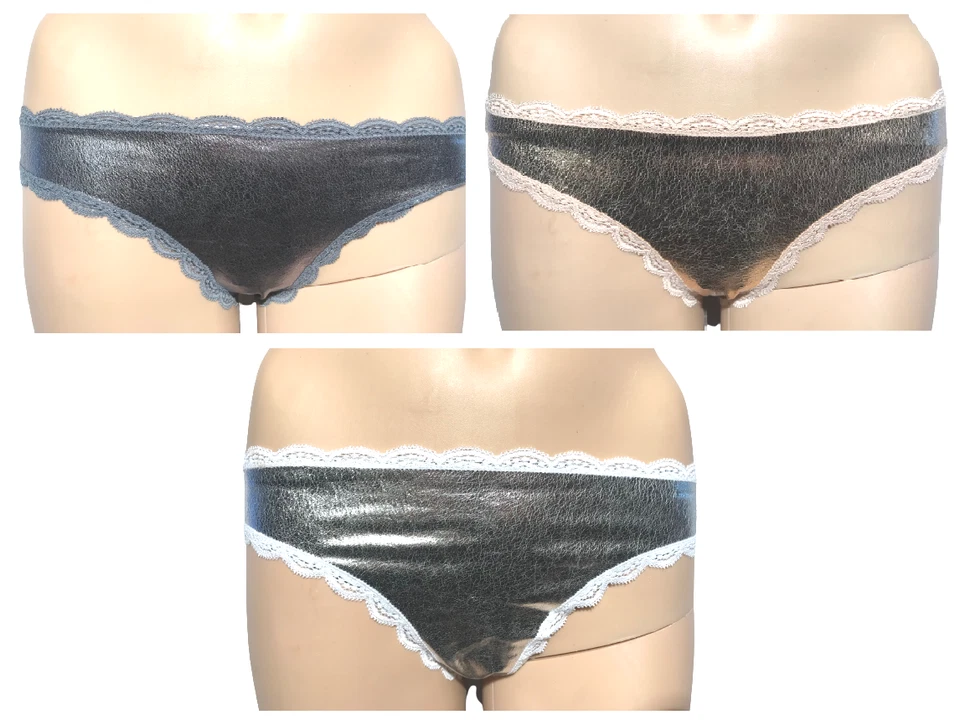 VICTORIAS SECRET DREAM ANGELS 仿皮花边长便裤 XS S M L 全新带标签 — 第 1/1 张图片