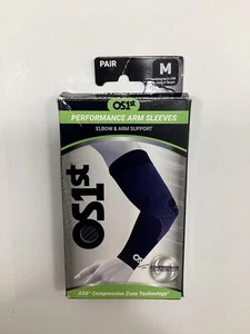 OS1st Elbow & Arm Support Sleeves Pair AS6 Size Medium Basketball/Volleyball - Picture 1 of 3