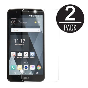 2X Pack Tempered Glass Screen Protector for LG Stylo 3 Stylo Plus 3 LS777 - Picture 1 of 3