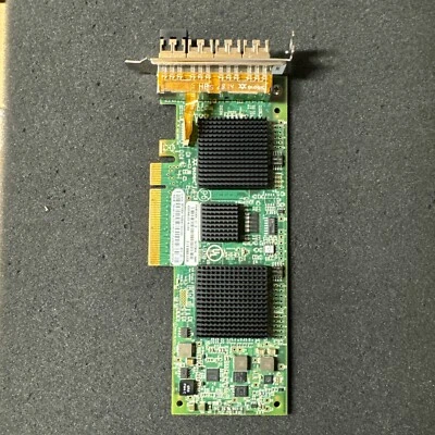 IBM Qlogic QLE2564L-IBMP 4 Port 8Gbps Fiber Channel HBA PX4810404-21 - Image 1 of 3