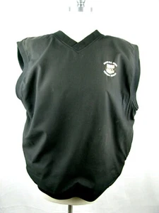 Chaleco suéter forrado cuello en V Pebble Beach 100th US Open talla L bordado de colección 2000 - Imagen 1 de 5