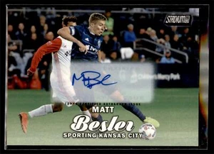 2017 Topps Stadium Club MLS Fußball AUTO #58 Matt Besler - Sporting Kansas City - Bild 1 von 2