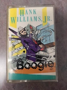 Hank Williams Jr. Born to Boogie Warner BROS Cassette Tape - Picture 1 of 2