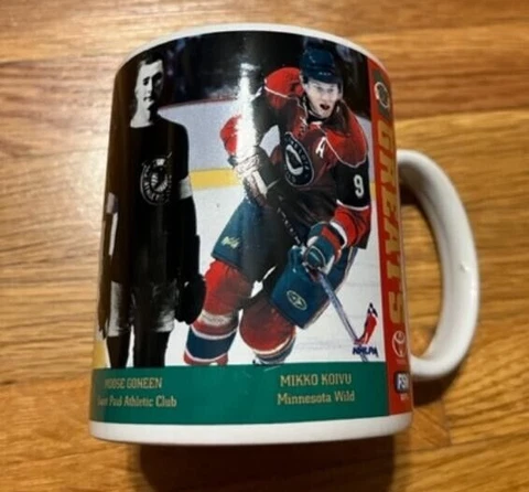 Minnesota Wild Game Givaway Minnesota Greats Players Coffee Mug State Of Hockey Cover